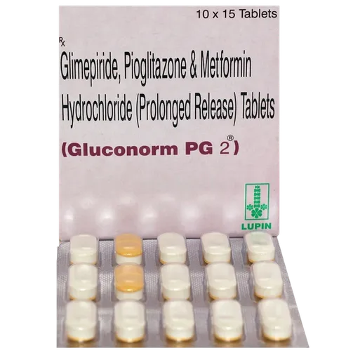gluconorm pg 2mg tablet 15's